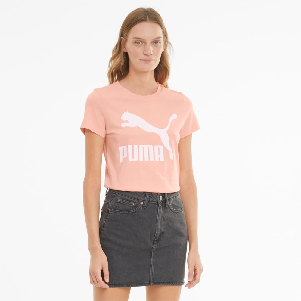 фото Футболка classics logo women's tee puma