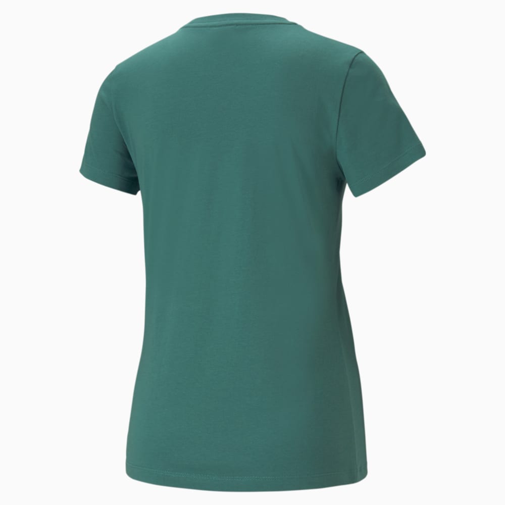 Зображення Puma Футболка Classics Logo Women's Tee #2: Blue Spruce