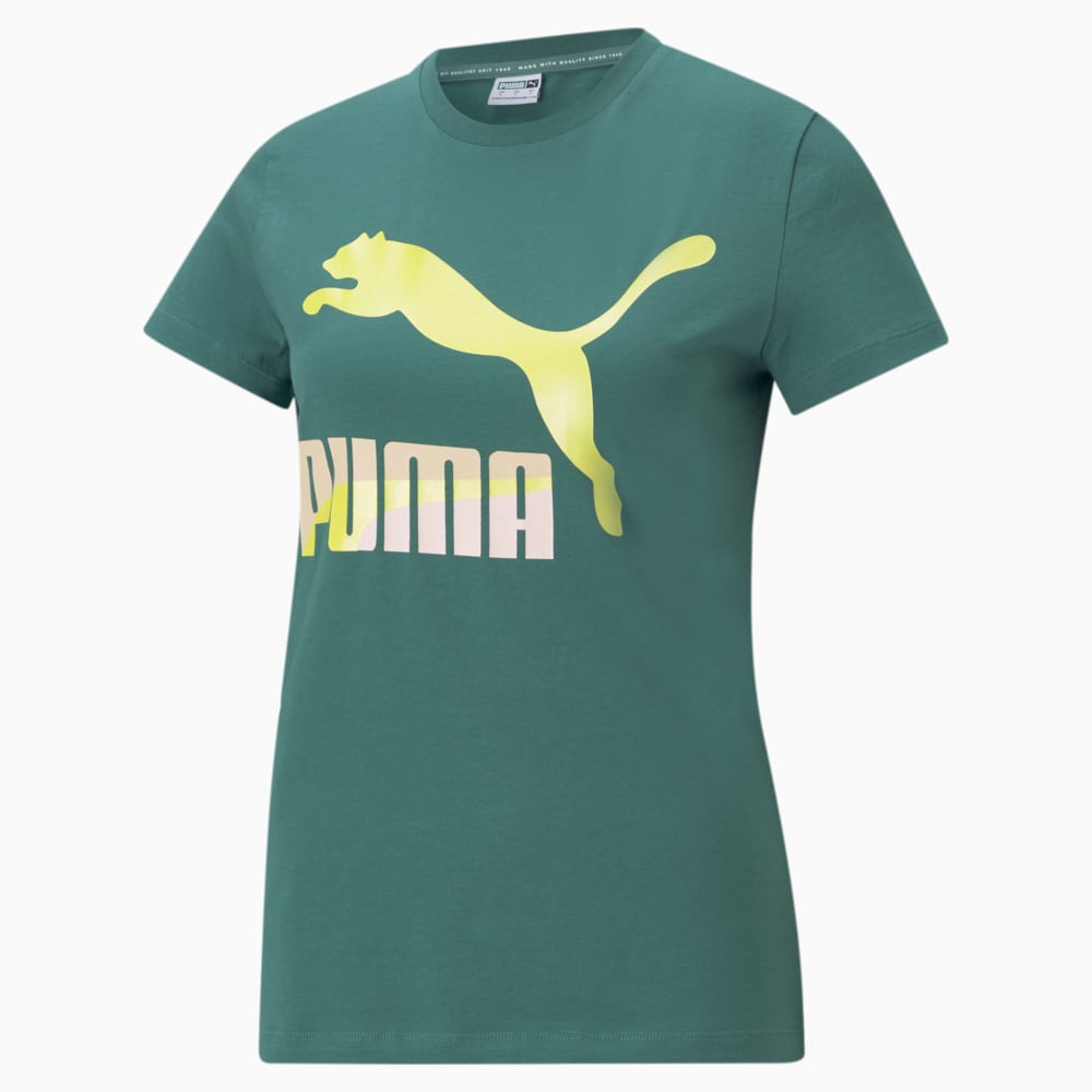 Изображение Puma Футболка Classics Logo Women's Tee #1