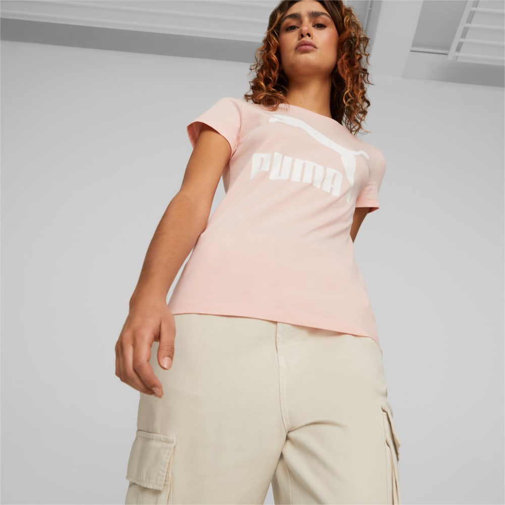 Image PUMA Camiseta Classics Logo Feminina #1
