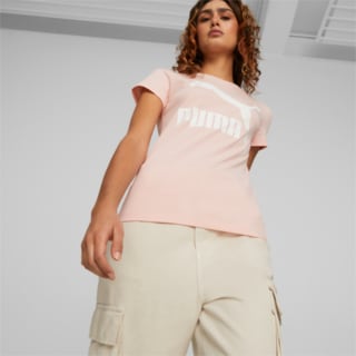 Image PUMA Camiseta Classics Logo Feminina