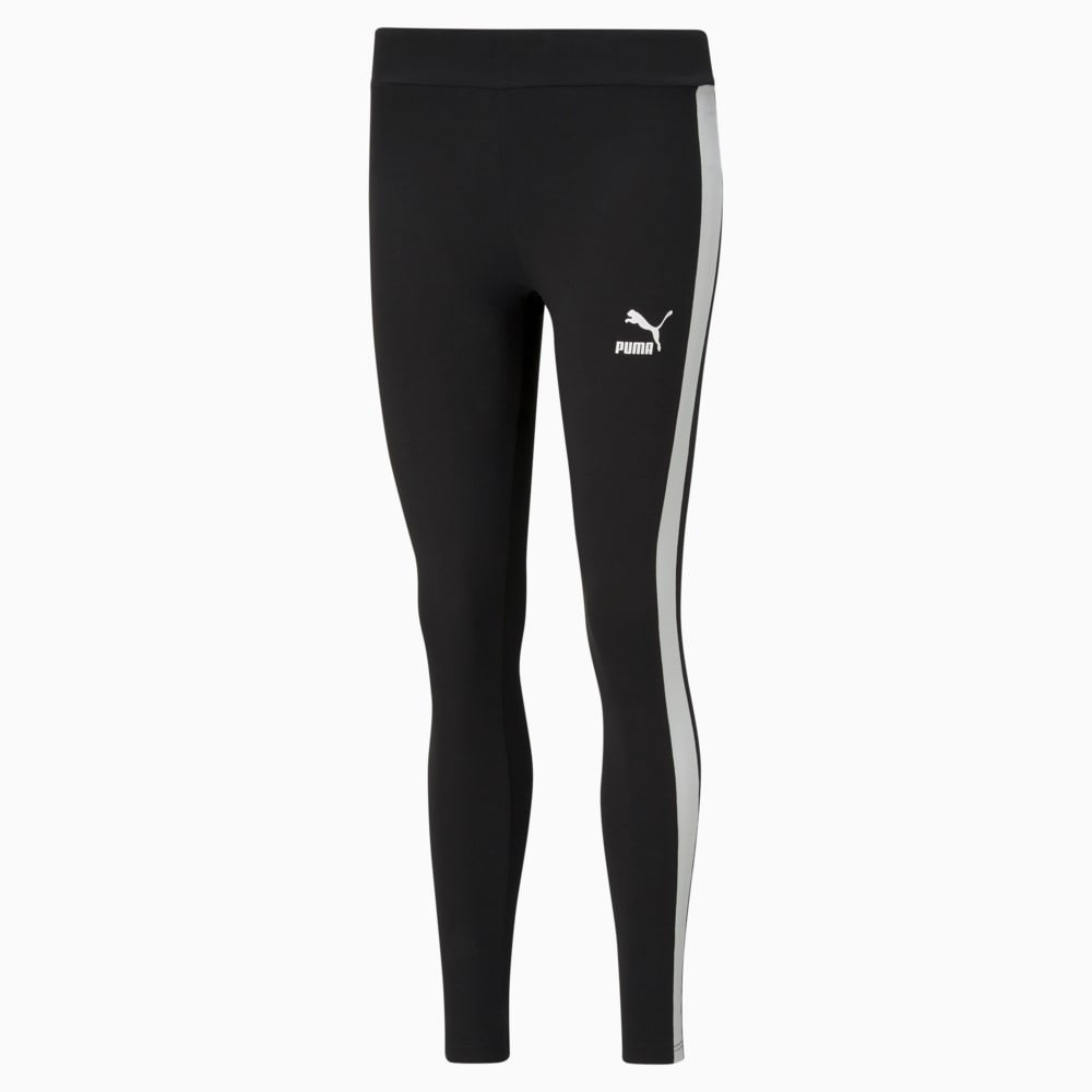 Image PUMA Leggings con cintura de altura media para mujer Iconic T7