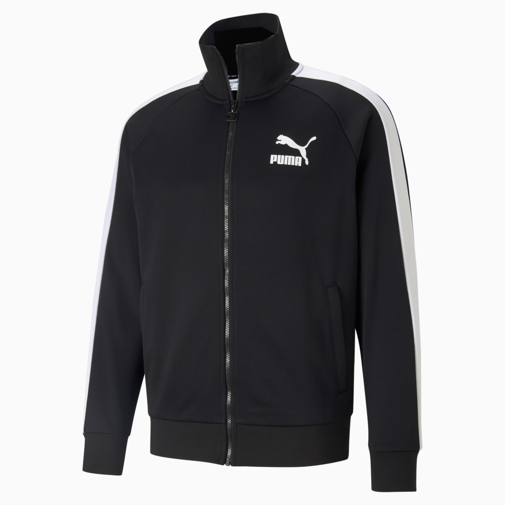 Iconic T7 Men s Track Jacket 10 Black Puma