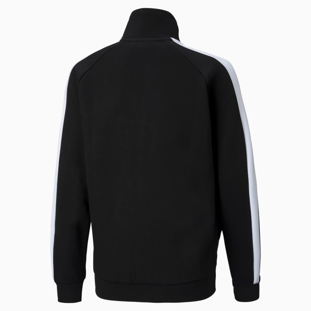 Puma t7 track jacket black sales