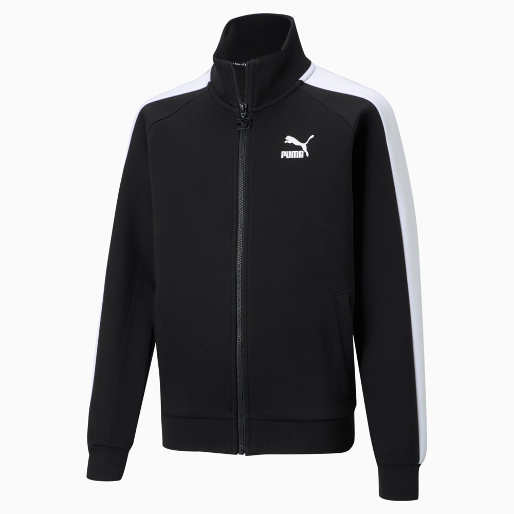 Зображення Puma Дитяча олімпийка Iconic T7 Youth Track Jacket #1: Puma Black-Puma White