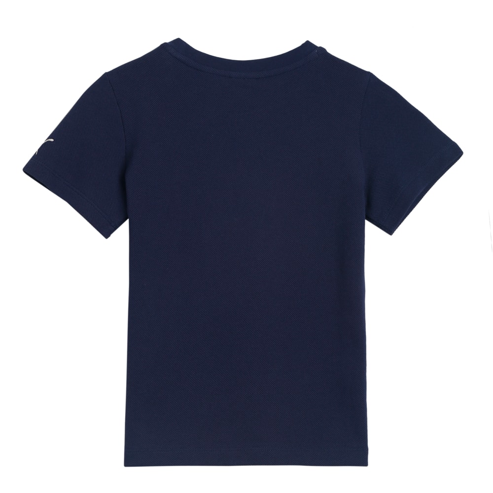 

PUMA - Детская футболка T4C Pique Kids' Tee – Peacoat –, Синий