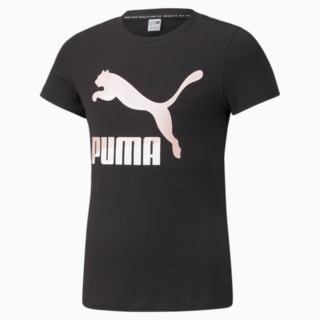 Изображение Puma Детская футболка Classics Logo Youth Tee