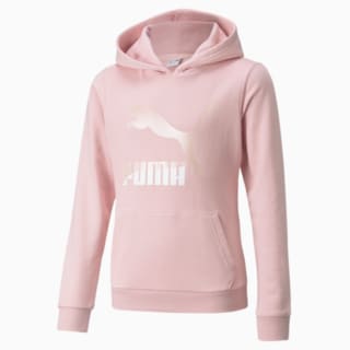 Изображение Puma Детская толстовка Classics Logo Youth Hoodie