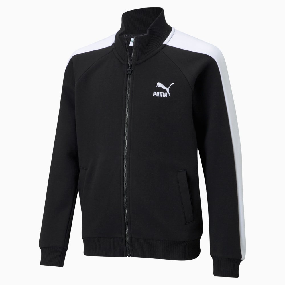 Chaqueta Deportiva Juvenil Classics T7 Negro Puma