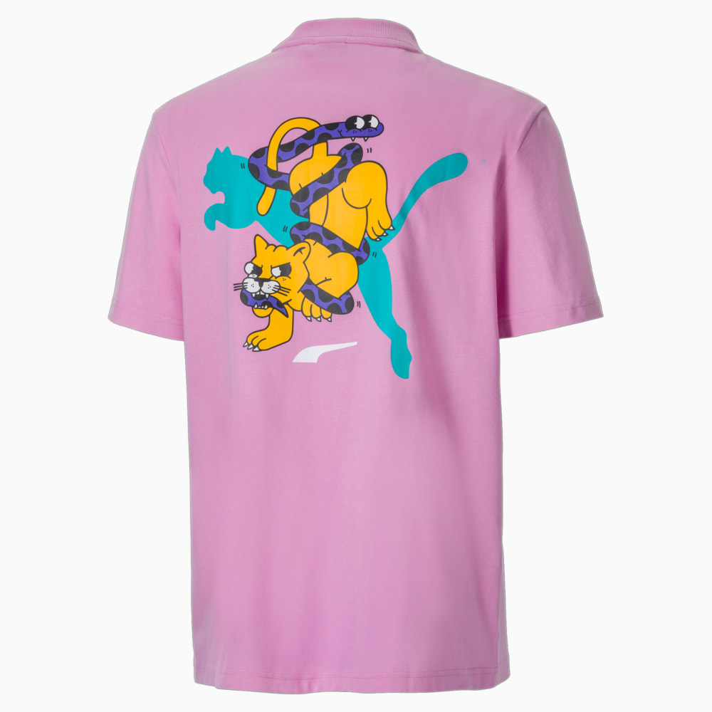 

PUMA - male - Футболка PUMA x AKA BOKU Men's Tee – Pastel Lavender –, Фиолетовый