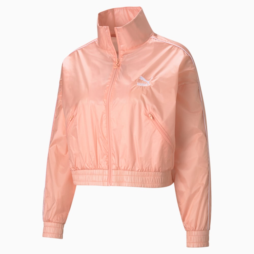 Зображення Puma Олімпійка Iconic T7 Woven Women's Track Jacket #1: Apricot Blush
