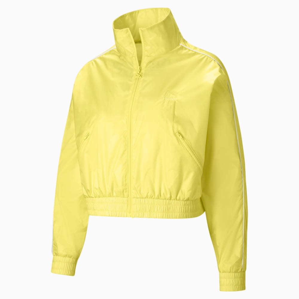 Зображення Puma Олімпійка Iconic T7 Woven Women's Track Jacket #1: Yellow Pear