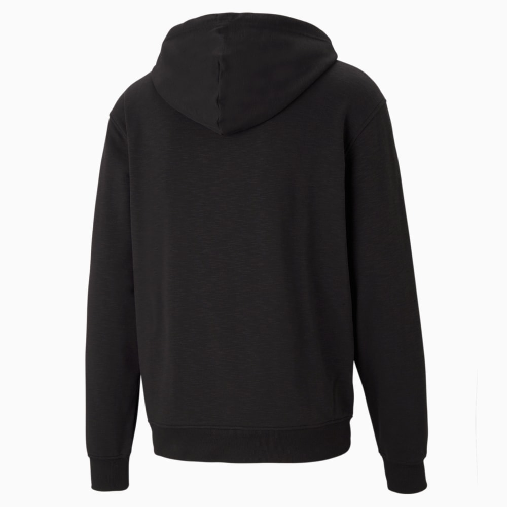 Зображення Puma Толстовка Court Side Men's Basketball Hoodie #2: Puma Black