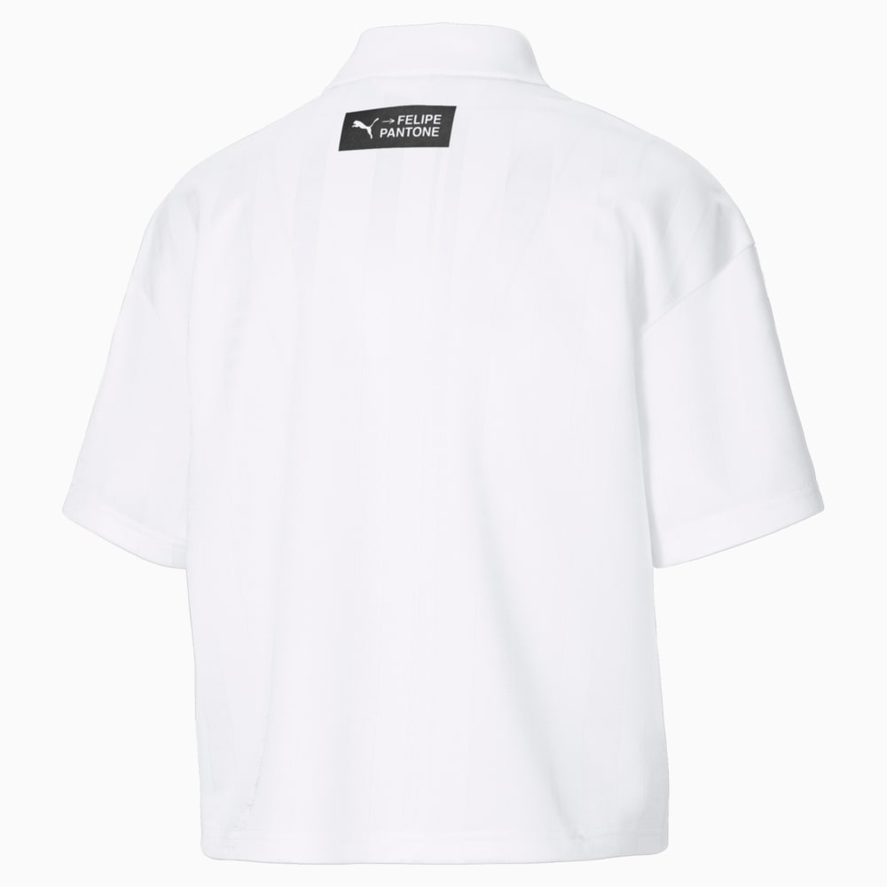 Изображение Puma Поло PUMA x Felipe Pantone Women's Jersey #2: Puma White