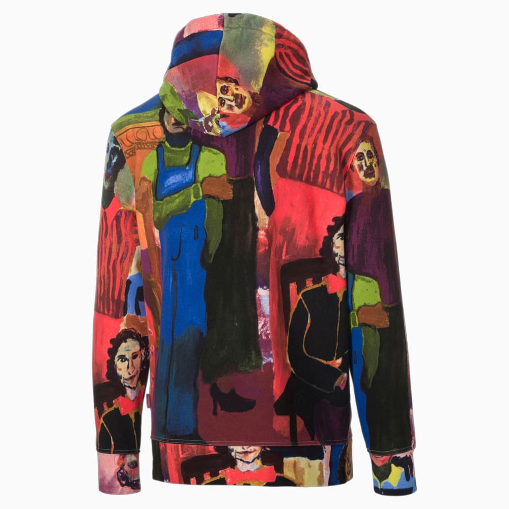 PUMA x KidSuper Printed Men s Hoodie Puma White AOP Puma 530407 02