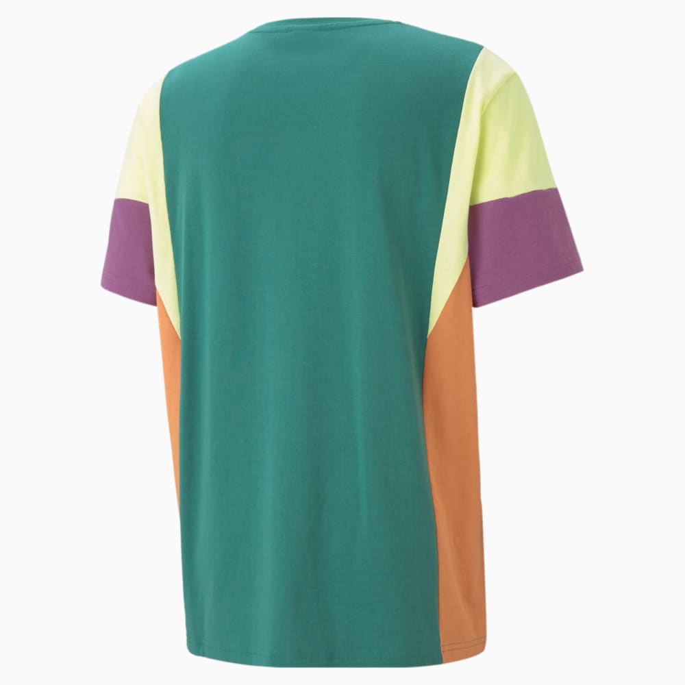 

PUMA - male - Футболка PUMA x KidSuper Panel Men's Tee – Blue Spruce –, Зеленый