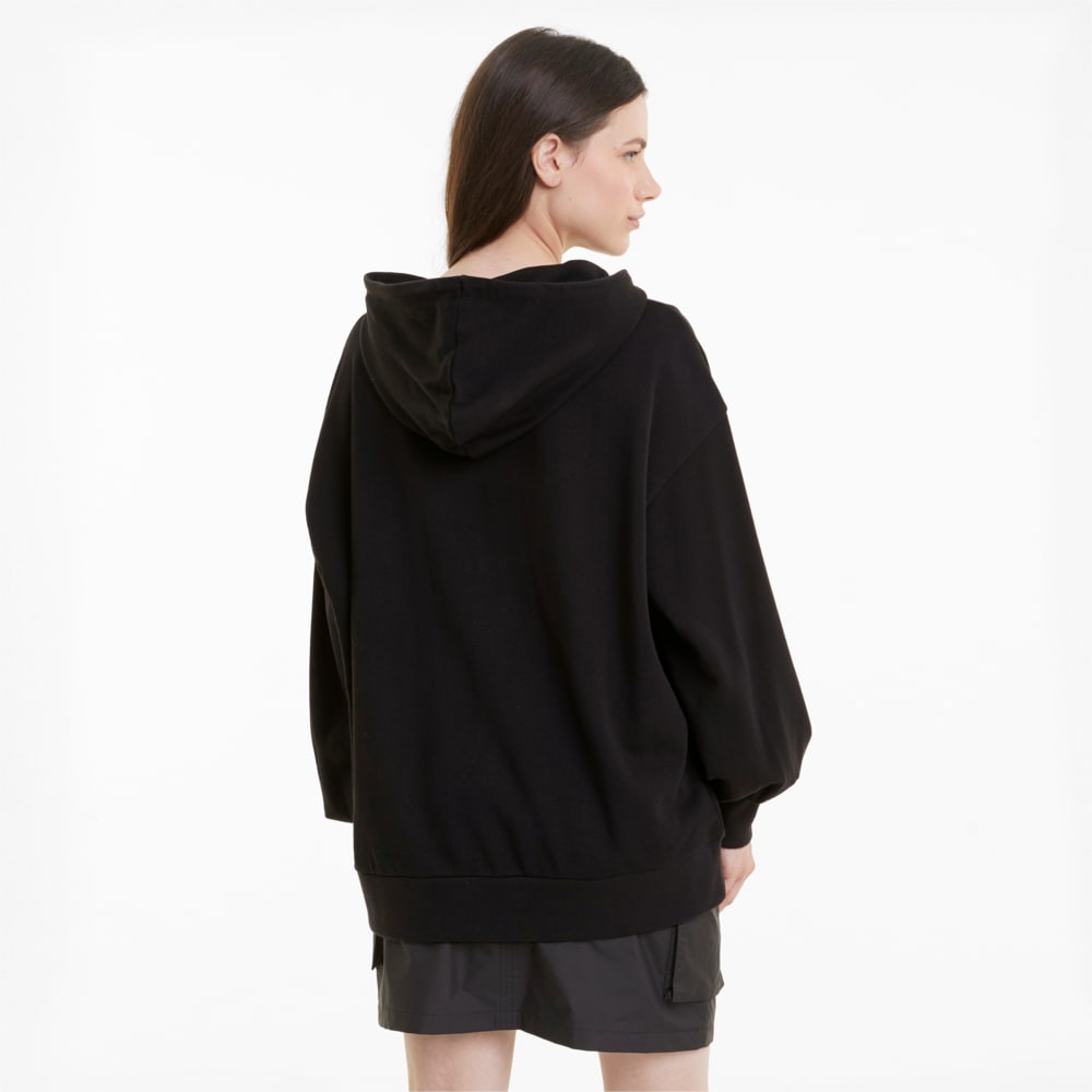 Зображення Puma Толстовка Classics Oversized Women's Hoodie #2: Puma Black