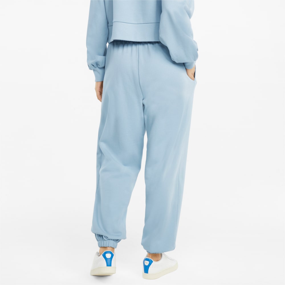 

PUMA - female - Штаны Classics Relaxed Women' Sweatpants – Blue Fog –, Синий