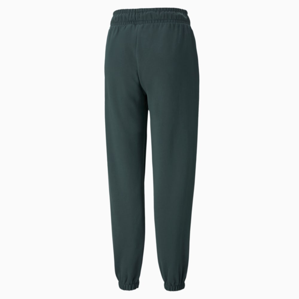 Зображення Puma Штани Classics Relaxed Women's Sweatpants #2: Green Gables