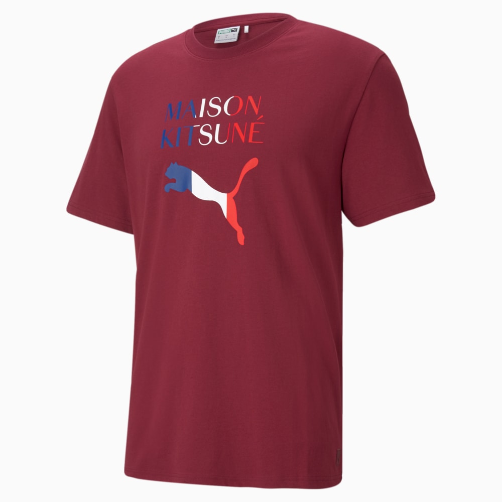 

PUMA - Футболка PUMA x MAISON KITSUNÉ Oversized Tee – Rhododendron –, Фиолетовый