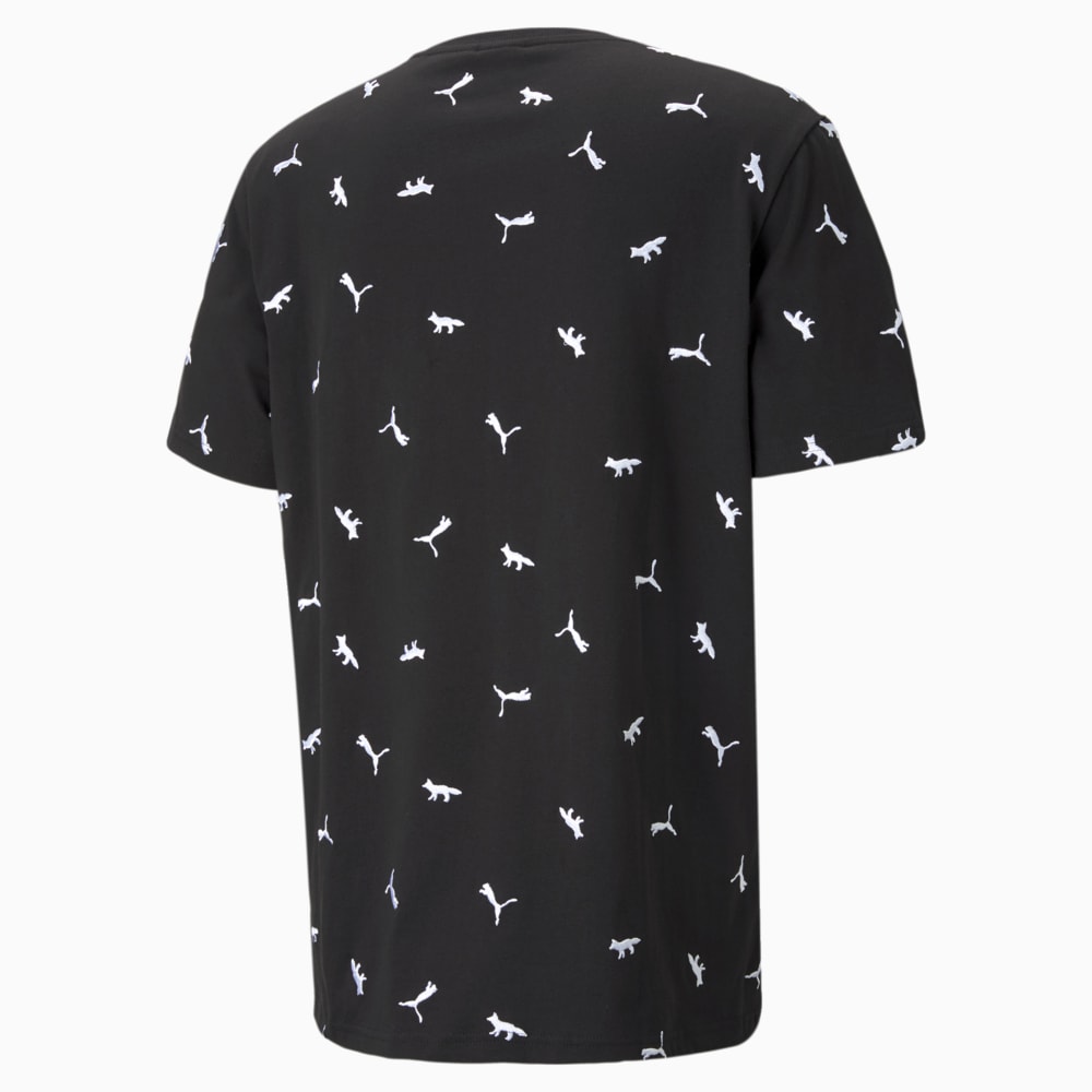 Зображення Puma Футболка PUMA x MAISON KITSUNÉ Printed Tee #2: puma black-AOP