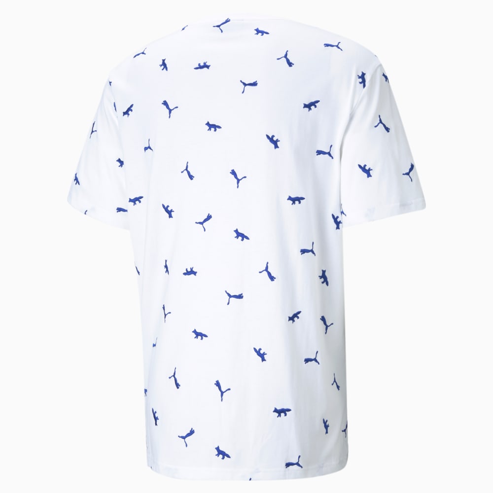 

PUMA - Футболка PUMA x MAISON KITSUNÉ Printed Tee – Puma White-AOP –, Белый