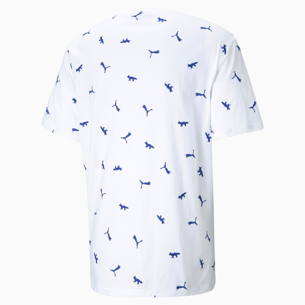 Зображення Puma Футболка PUMA x MAISON KITSUNÉ Printed Tee #2: Puma White-AOP