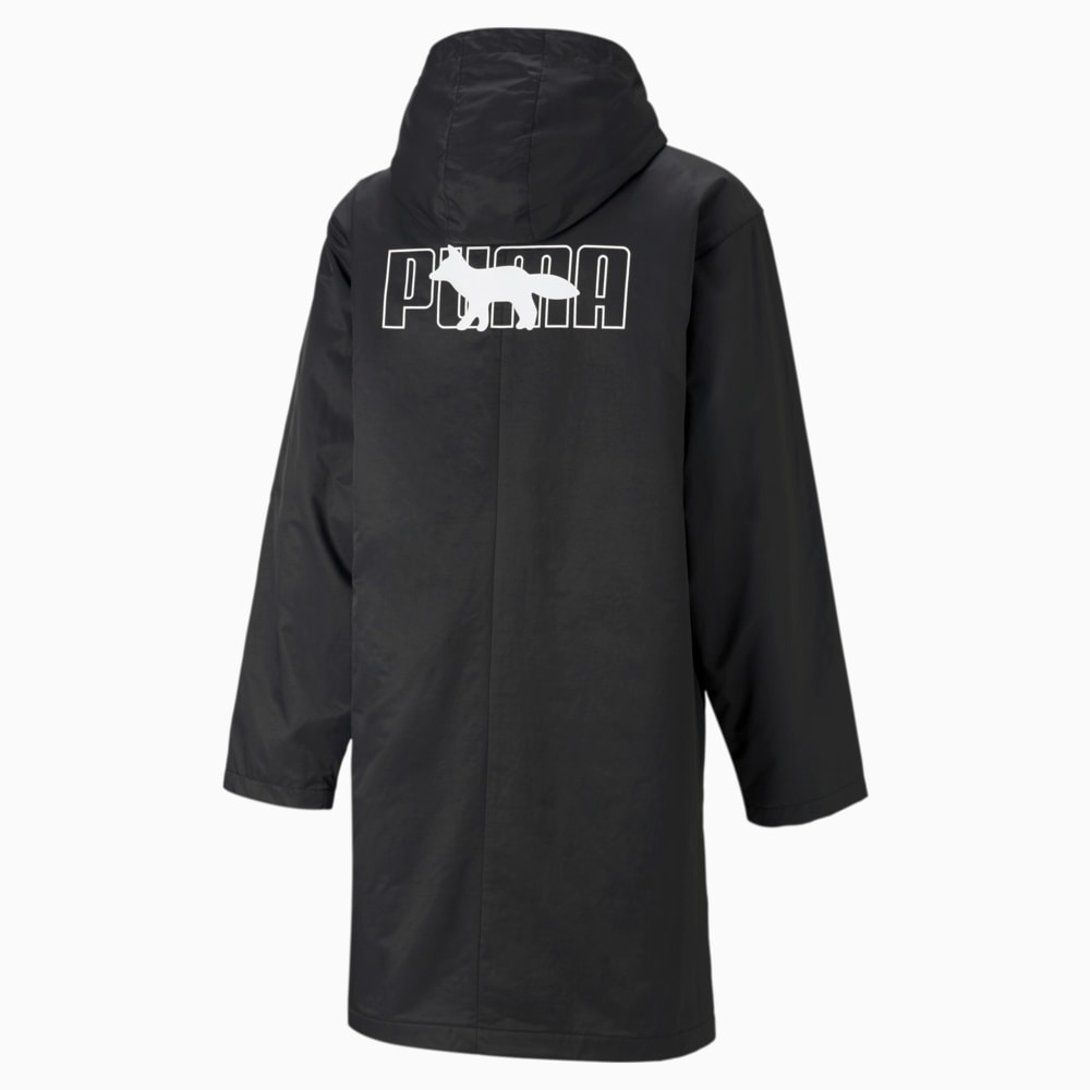 

PUMA - Куртка PUMA x MAISON KITSUNÉ Hooded Long Jacket – Puma Black –, Черный