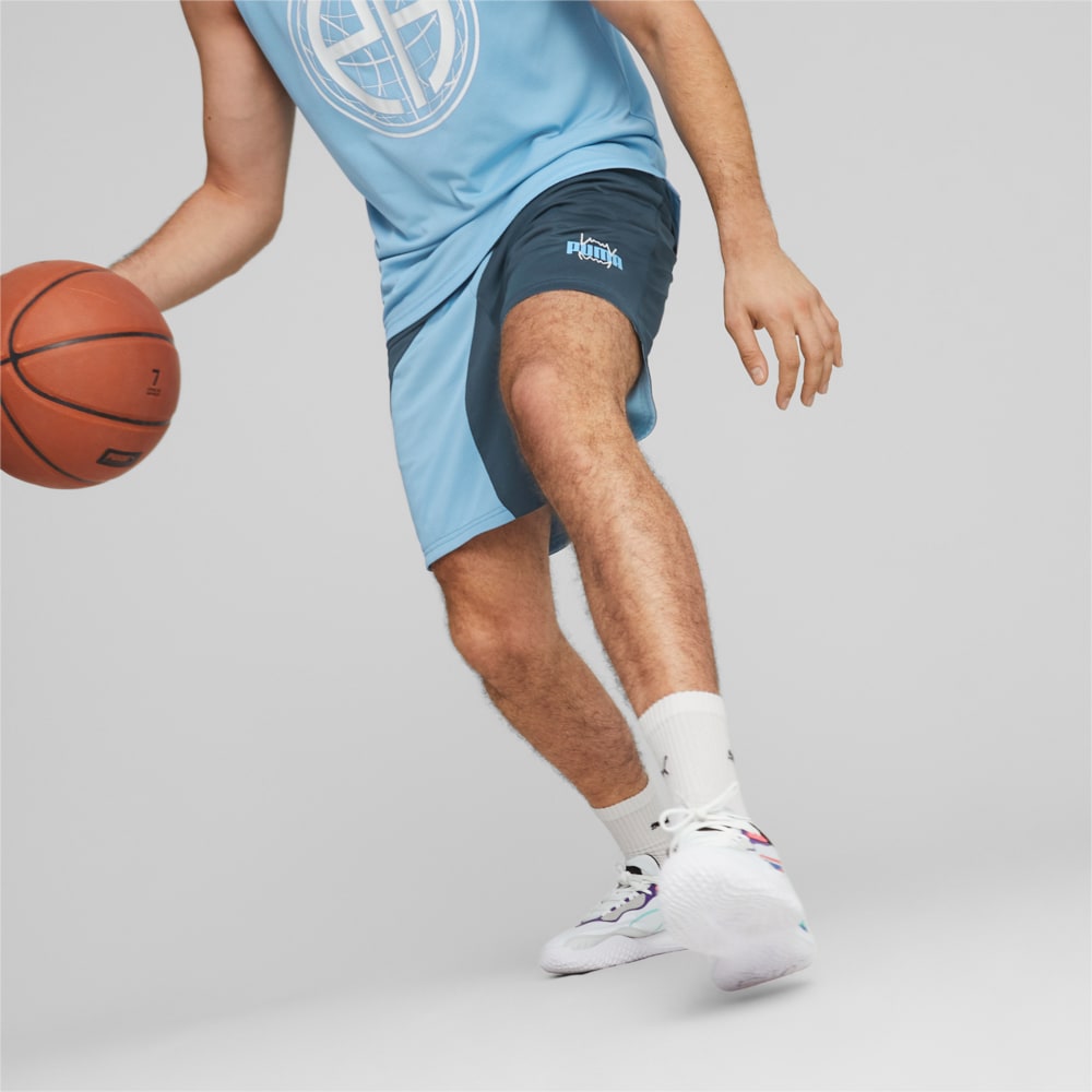 Image PUMA Shorts Flare Basketball Masculino #1