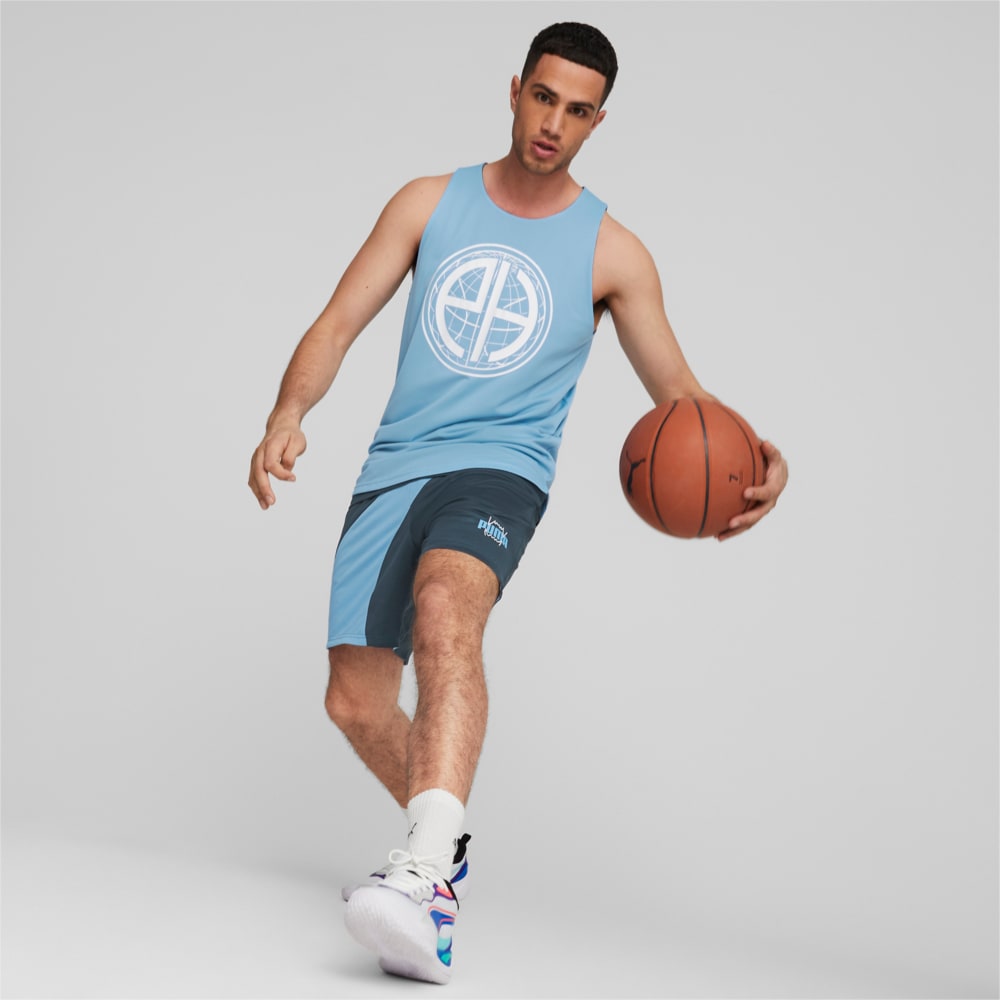 Image PUMA Shorts Flare Basketball Masculino #2