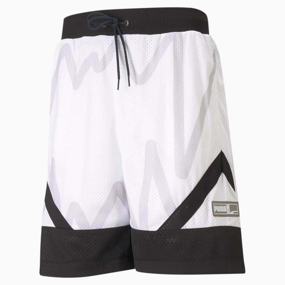 Зображення Puma Шорти Jaws Mesh Men's Basketball Shorts #1: Puma White