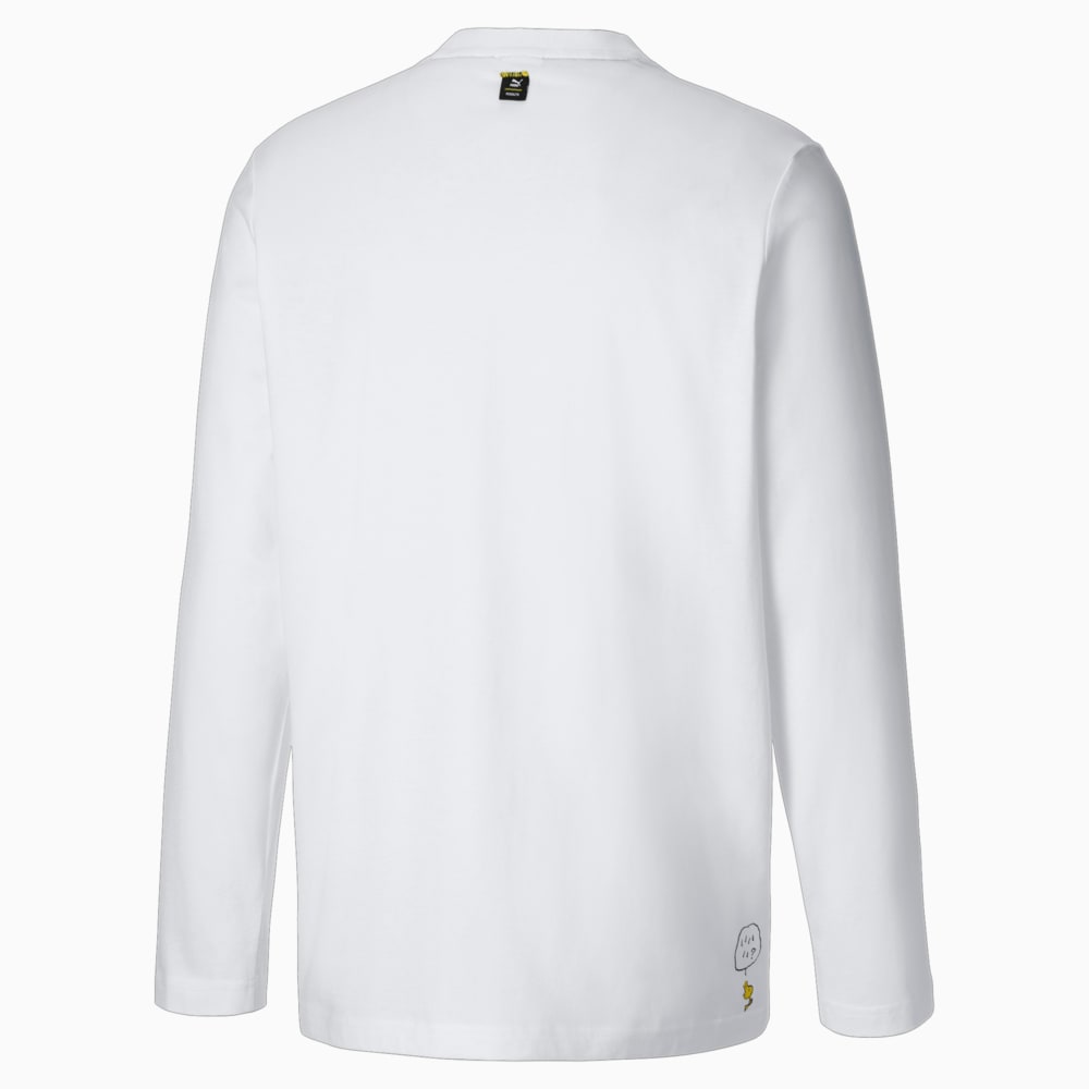 Зображення Puma Толстовка PUMA x PEANUTS Long Sleeve Men's Tee #2: Puma White