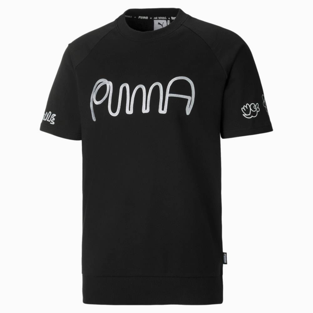 фото Футболка puma x mr doodle short sleeve men's crew