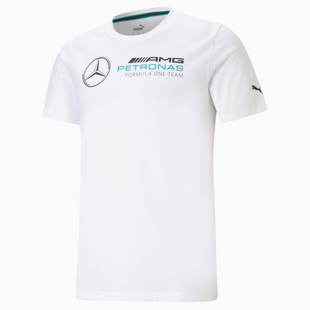 Зображення Puma Футболка Mercedes F1 Logo Men's Tee #1: Puma White