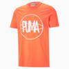 Зображення Puma Футболка Back P Short Sleeve Men's Basketball Tee #1: fiery coral