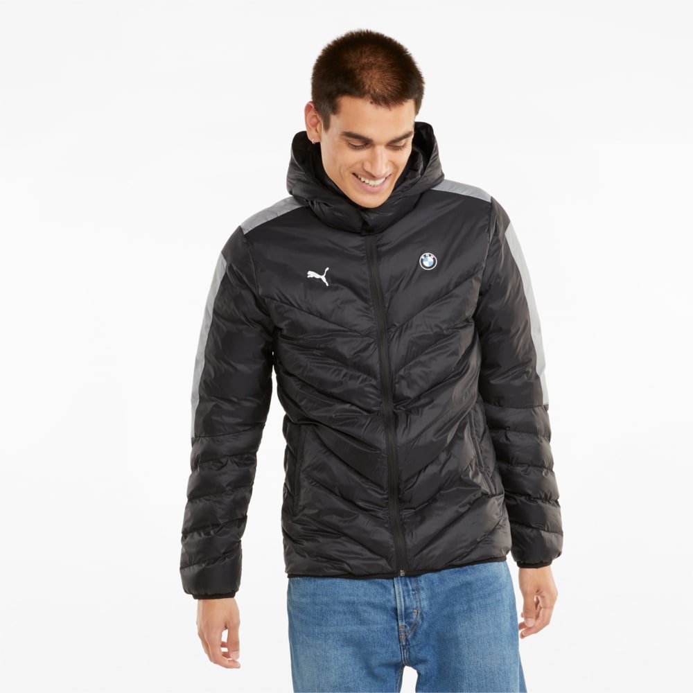 Зображення Puma Куртка BMW M Motorsport T7 EcoLite Men's Jacket #1: Puma Black