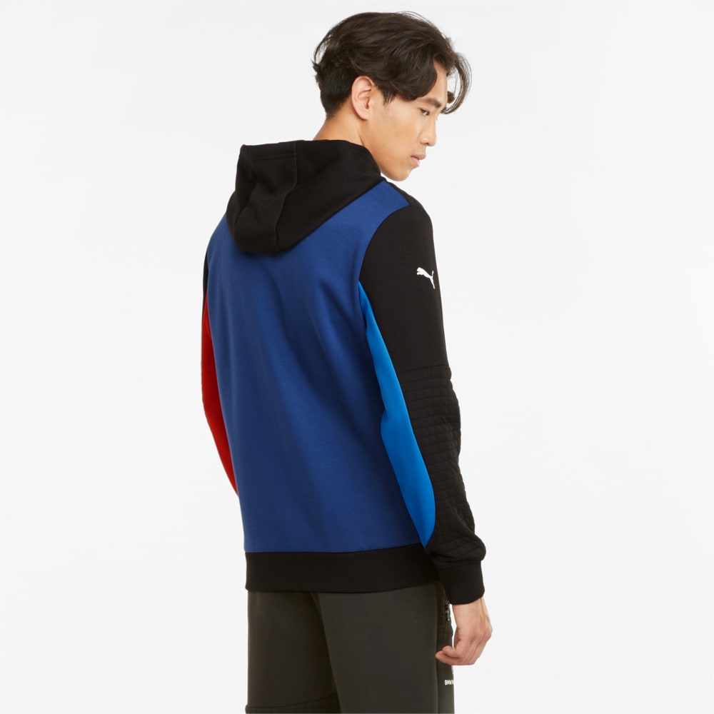 

PUMA - male - Толстовка BMW M Motorsport Full-Zip Men's Hoodie – Marina-Blueprint-High Risk Red –, Синий