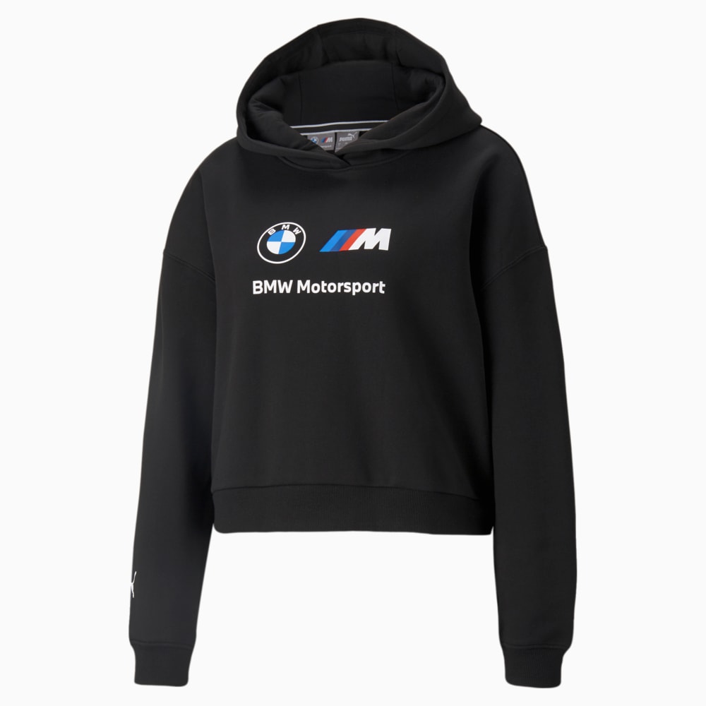 фото Толстовка bmw m motorsport essentials logo women's hoodie puma