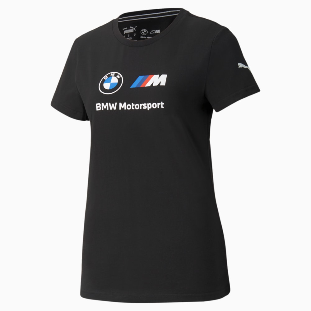 Изображение Puma Футболка BMW M Motorsport Essentials Logo Women's Tee #1
