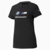 Зображення Puma Футболка BMW M Motorsport Essentials Logo Women's Tee #1: Puma Black