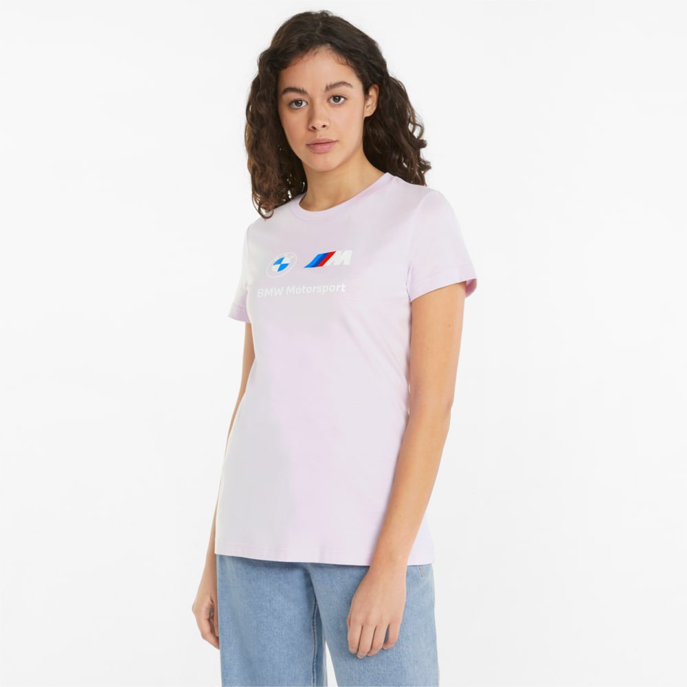 Изображение Puma Футболка BMW M Motorsport Essentials Logo Women's Tee #1