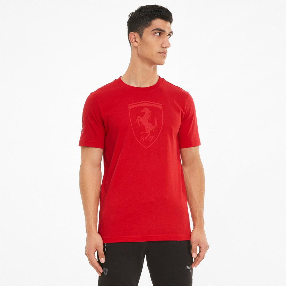 Футболка Scuderia Ferrari Race Big Shield Tonal Men's Tee ...