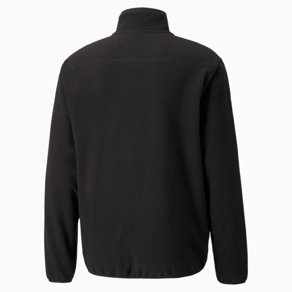 

PUMA - male - Толстовка Classics Polar Fleece Half-Zip Men's Jacket – Puma Black –, Черный