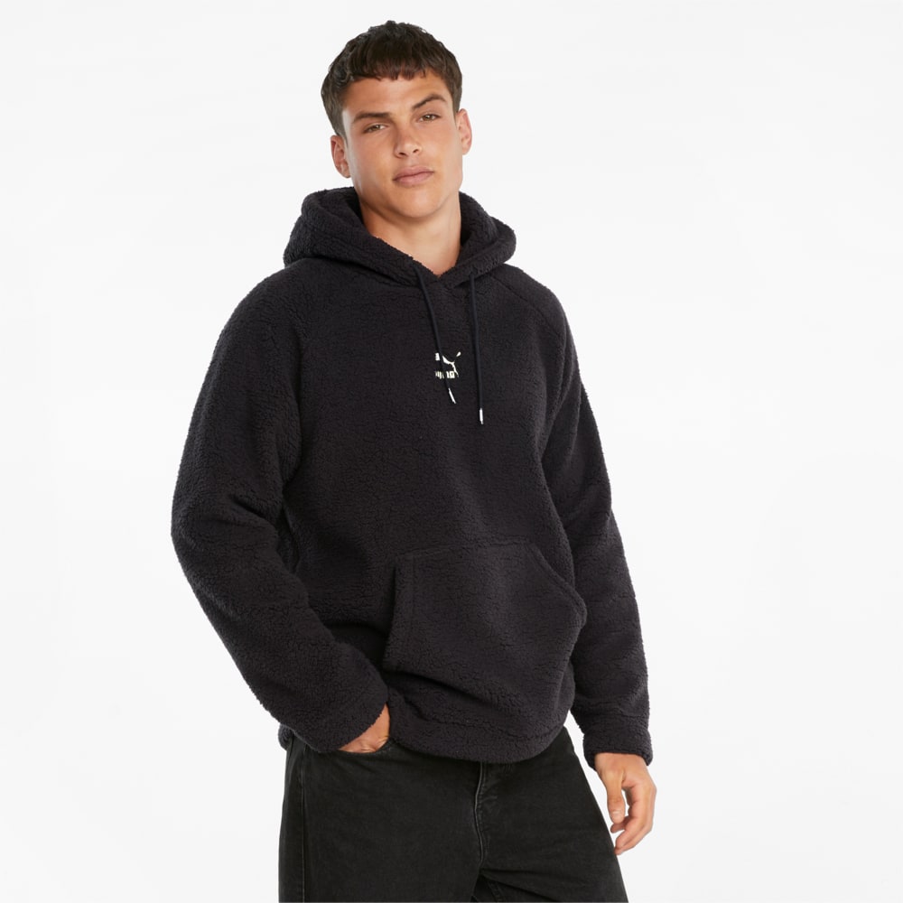 Puma sherpa hoodie cheap