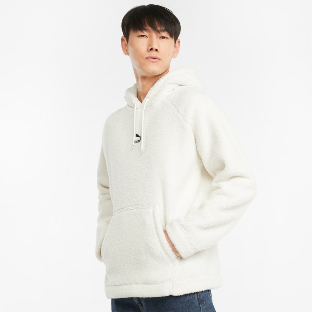 Зображення Puma Толстовка Classics Sherpa Men's Hoodie #1: Ivory Glow