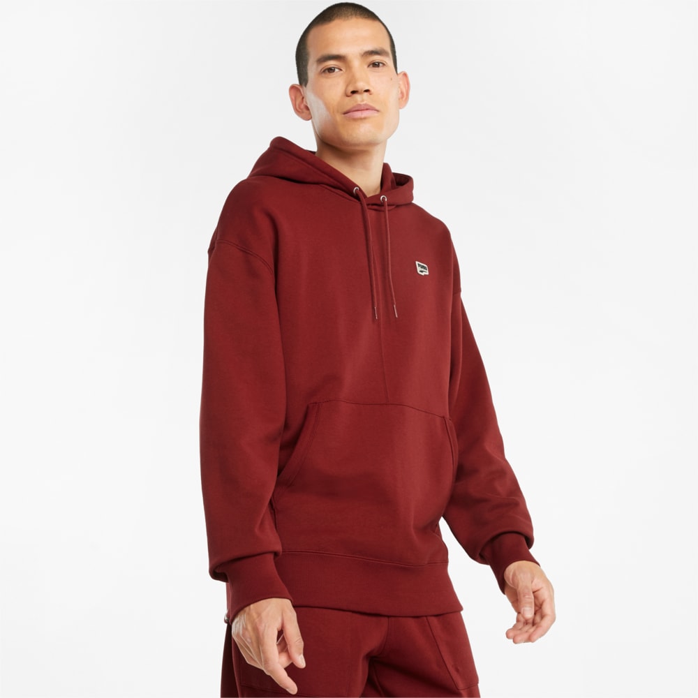 Зображення Puma Толстовка Downtown French Terry Men's Hoodie #1: Intense Red