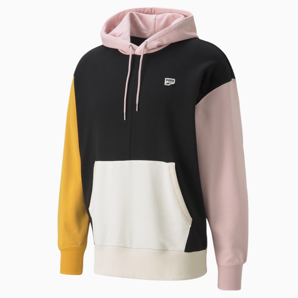 

PUMA - male - Толстовка Downtown French Terry Men's Hoodie – Puma Black-multicolor –, Черный