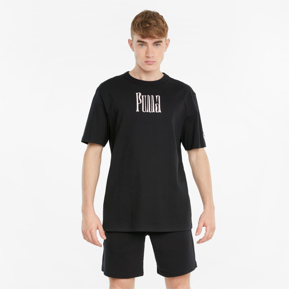 Зображення Puma Футболка Downtown Graphic Men's Tee #1: Puma Black