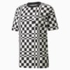 Зображення Puma Футболка Downtown Printed Check Men's Tee #4: Puma Black