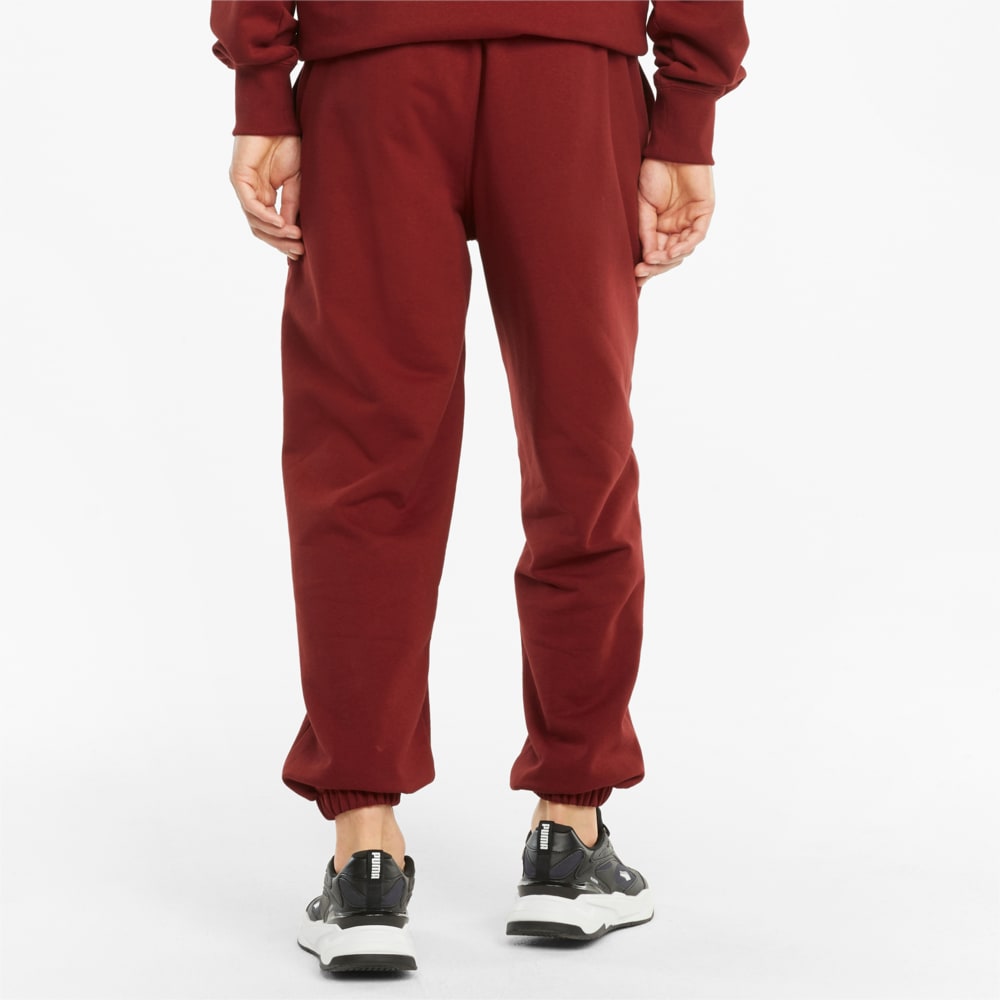 

PUMA - male - Штаны Downtown French Terry Men' Sweatpants – Intense Red –, Красный